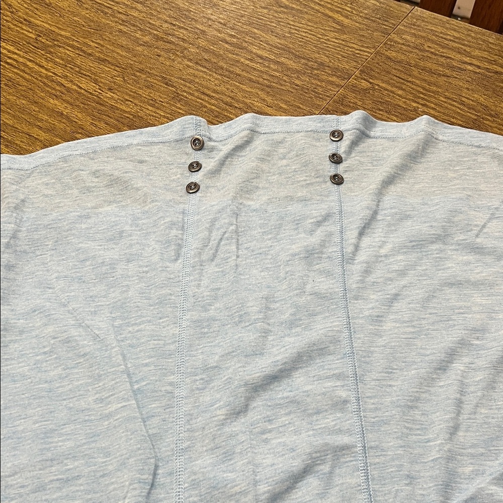3/$10 Simply Noelle Sky Blue Tank Top - Picture 3 of 3